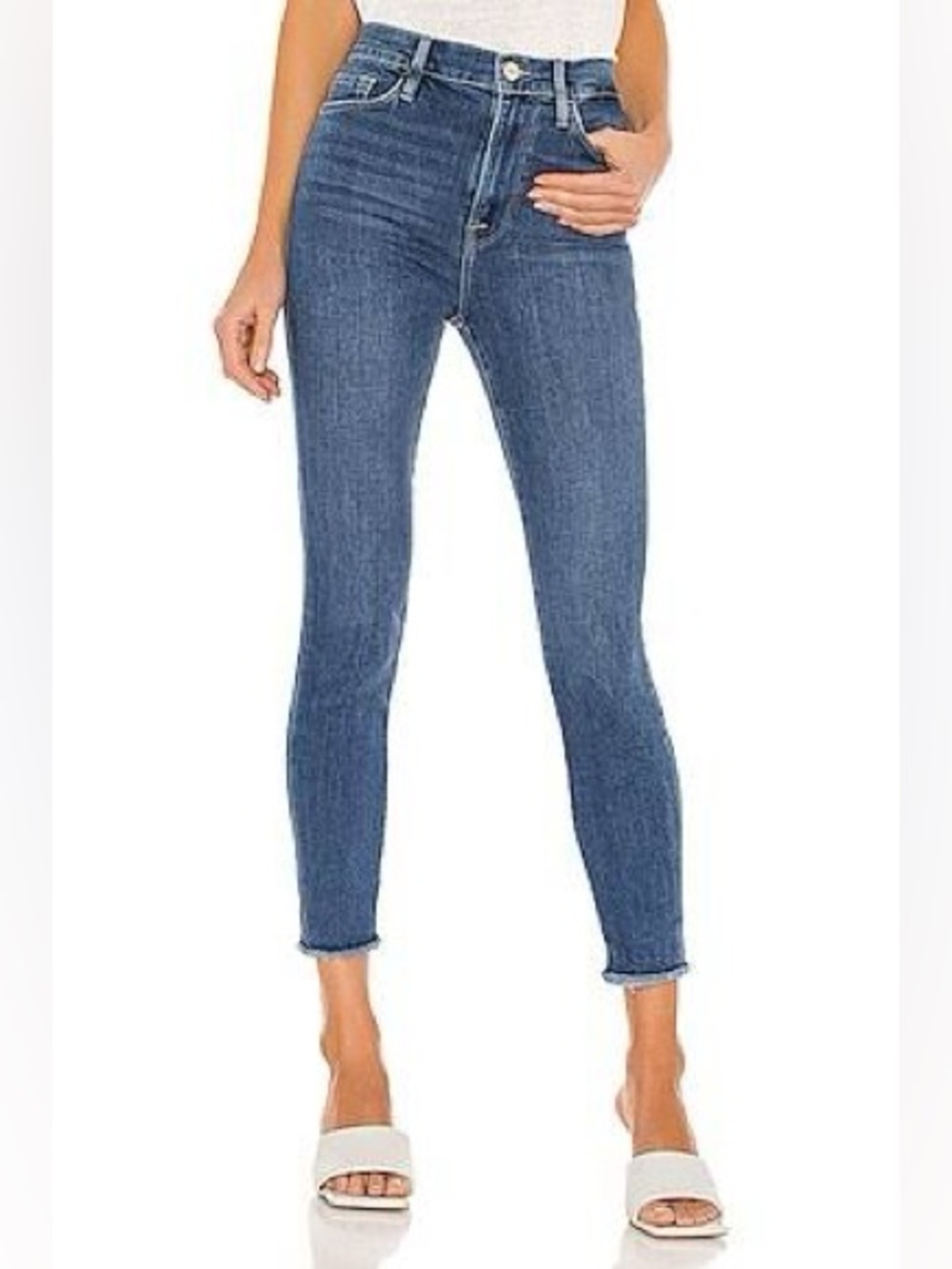 Frame Ali High Rise Cigarette Jeans